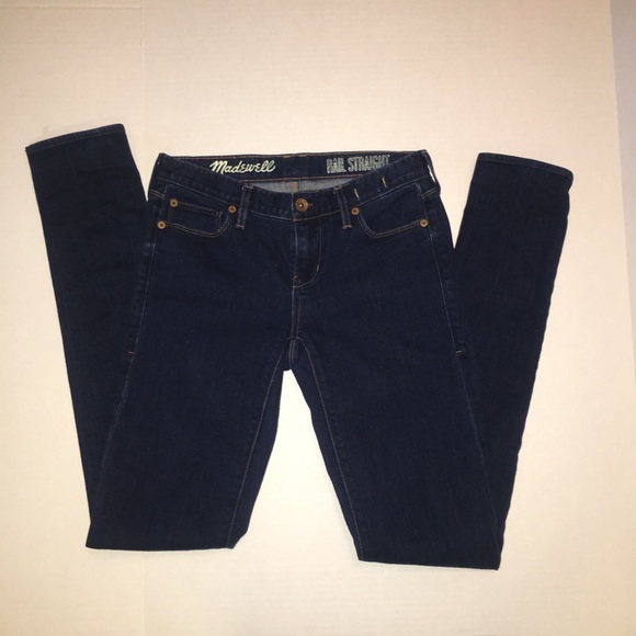 Madewell Rail Straight indigo indigo 24 x 34 - Picture 4 of 8